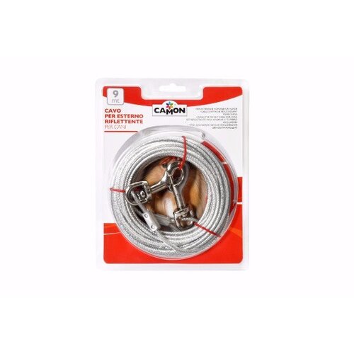Camon jeklena vrv Tie Out Reflex - 9 m Cene