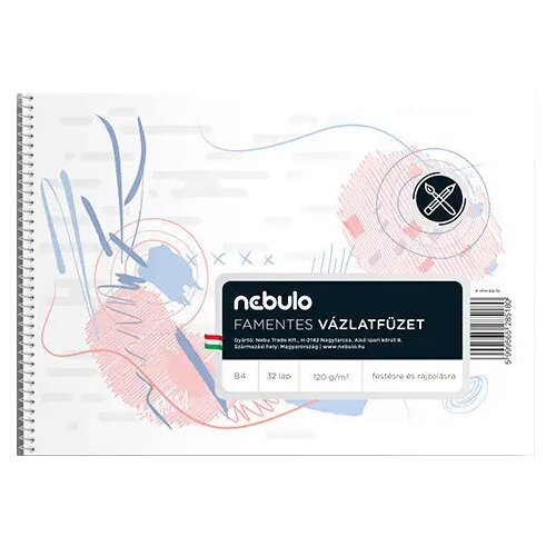 NEBULO Spiralni brezlesni 32-listni risalni blok B4 Cene