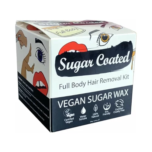 Sugar Coated komplet za odstranjevanje dlak po celem telesu