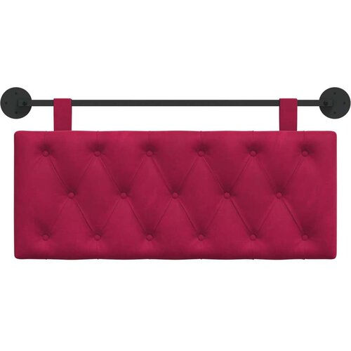  Držeće uzglavlje Zidne Vinska crvena 110 x 55 x 7 cm Bar&amp;scaron;un - boja crnog vina 100 cm bez LED Slike