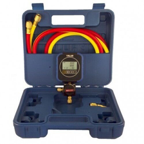Value Digitalni manometar 1/1 vrm1-0101i-r22, r32, r290, r410a, 1234yf, r134a, r404a, r407c, r507 Cene