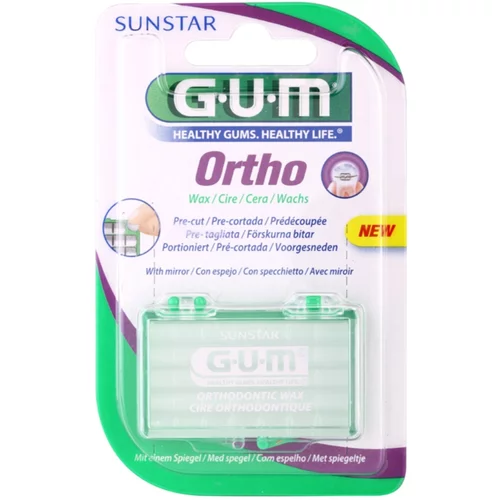 GUM Ortho vosak za ortodontske aparate 35 kom