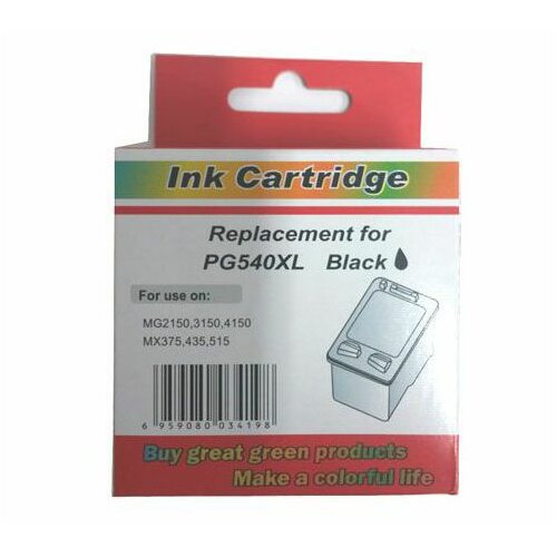 Eurotoner Tinta Zamjenska za Canon PG-540XL, crna Slike