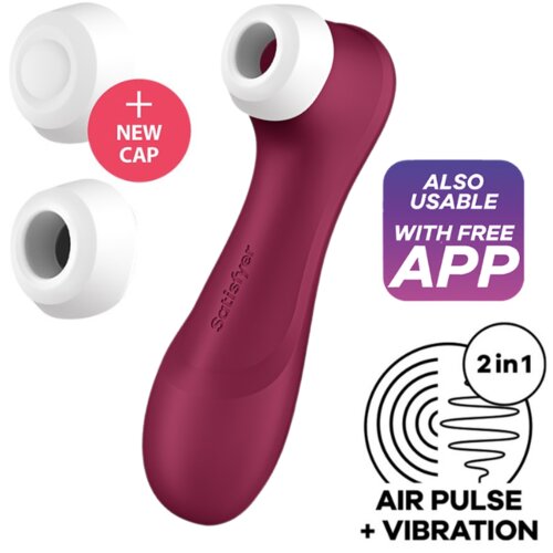SATISFYER AIR Klitoralni Stimulator Satisfyer Pro 2 Gen. 3 App Slike