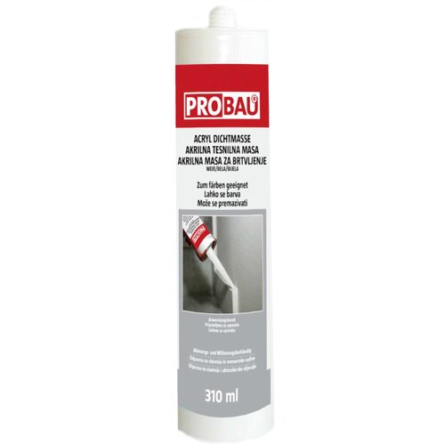 PROBAU akril masa (bijele boje, 310 ml) Slike