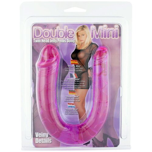 Seven Creations SEVENCREATIONS DOUBLE MINI TWIN HEAD JELLY PENIS DONG Cene
