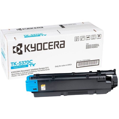 Kyocera TK-5370C Toner, Cijan Slike