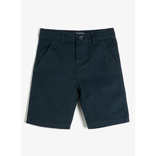 Koton Shorts - Navy blue Cene