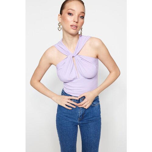 Trendyol Bodysuit - Purple - Fitted Slike
