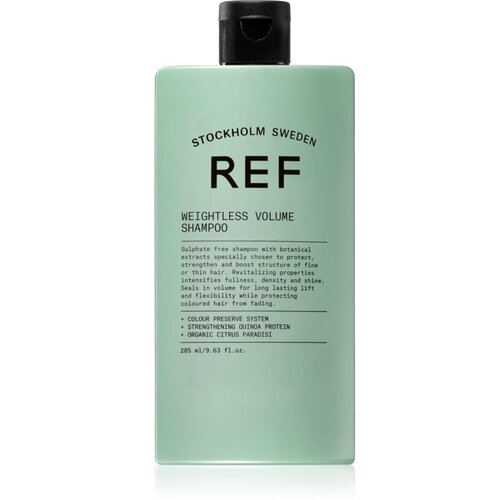 REF Weightless Volume Shampoo &amp;scaron;ampon za tanku kosu bez volumena za volumen od korijena 285 ml Slike