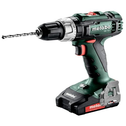 Metabo SB 18 L 450 RPM Keyless 1.6 kg Black, Green, Silver Slike