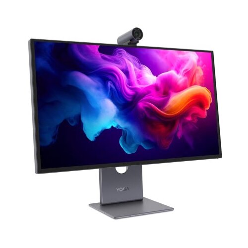Lenovo Yoga Pro 27UD-10, 27-palčni UHD OLED (3840&amp;times;2160), 120 Hz, 250 cd/m&amp;sup2;, 1&amp;times;HDMI 2.1, 1&amp;times;DisplayPort, 1&amp;times;DP out, 3&amp;times;USB-C, 2&amp;times;USB-A, 99 % sRGB, 3 leta garancije Slike