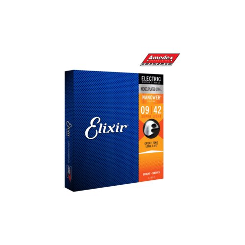  ŽICE ZA EL GITARU ELIXIR SUPER LIGHT 009/42 Nanoweb Slike