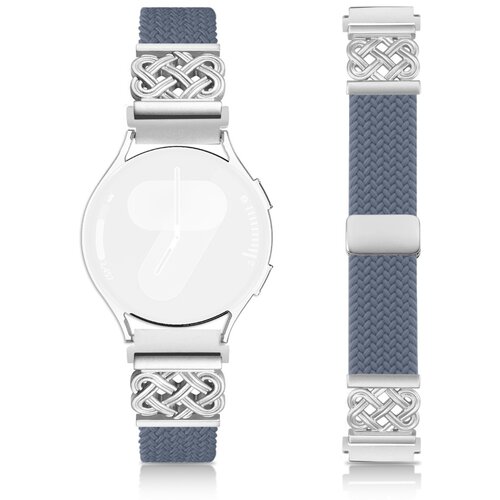 INF Tkani najlonski magnetni pa&scaron;ček, združljiv s Samsung Galaxy Watch Bluegray, (5000369121) Cene