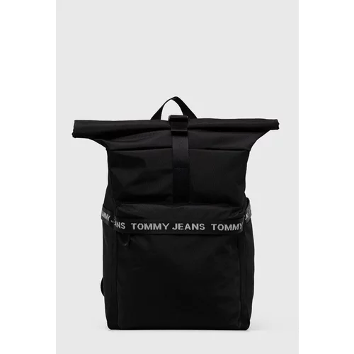Tommy Jeans Ruksak za muškarce, boja: crna, veliki, s tiskom