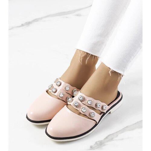 Gemre Pink studded flip-flops Asselt Cene