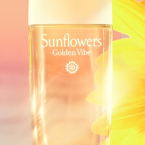 Elizabeth Arden Sunflowers Golden Vibe toaletna voda za ženske 100 ml Slike