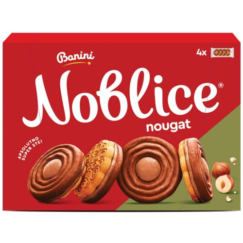 Banini Biskvit Noblice nougat 222g Cene