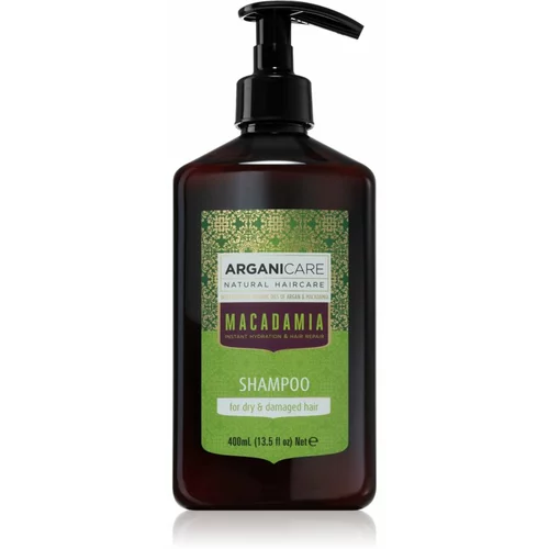 Arganicare Macadamia hidratantni i revitalizirajući šampon 400 ml