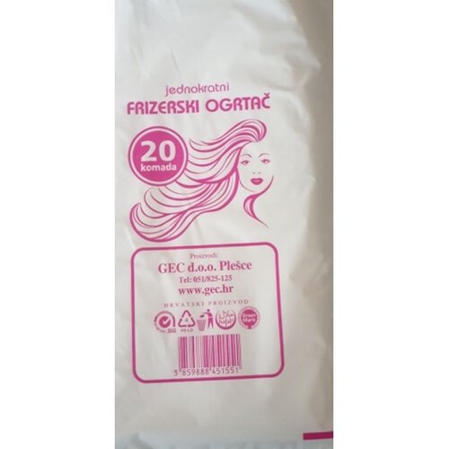 Gec Jednokratni ogrtači za frizere - prozirni Cijene