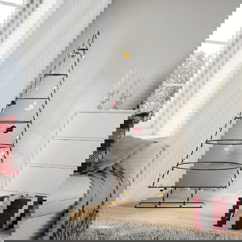 vidaXL Metalno ukrasno božićno drvce crno 150 cm Cijene