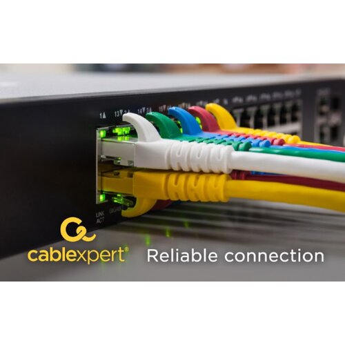 Gembird PP6A-LSZHCU-1M mrezni kabl, sftp CAT.6A bakarni lszh patch cord 1m grey Cene