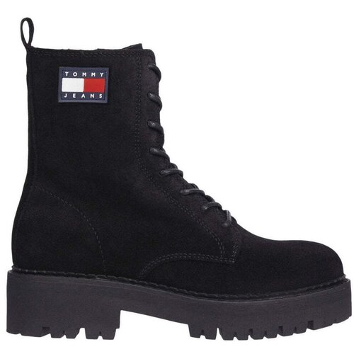 Tommy Jeans Gležnjarji - Črna Slike