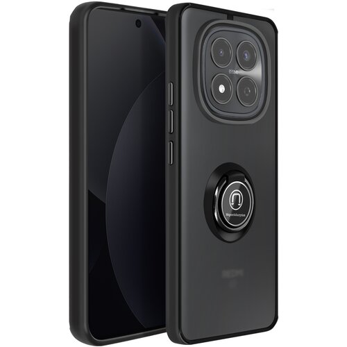 AVIZAR Ovitek za Redmi Note 15 Pro 4G z magnetnim obročem mat površina, Črna, (5000189136) Cene