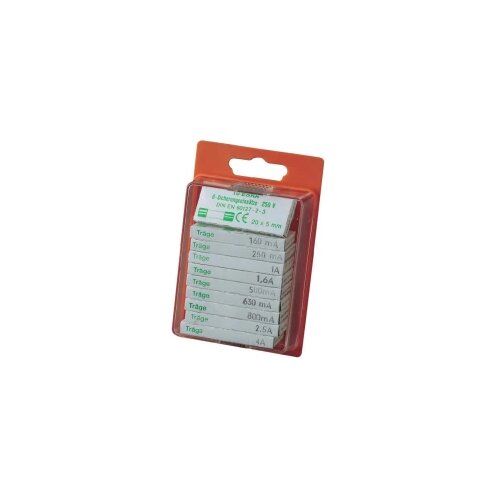 Eska Sortiment osigurača 5 x 20 mm spor, sadržaj: 100 komada Cijene