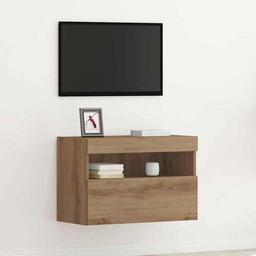 TV zidni ormar hrast artisan 60 x 30 x 40 cm Konstruirano drvo Cijene