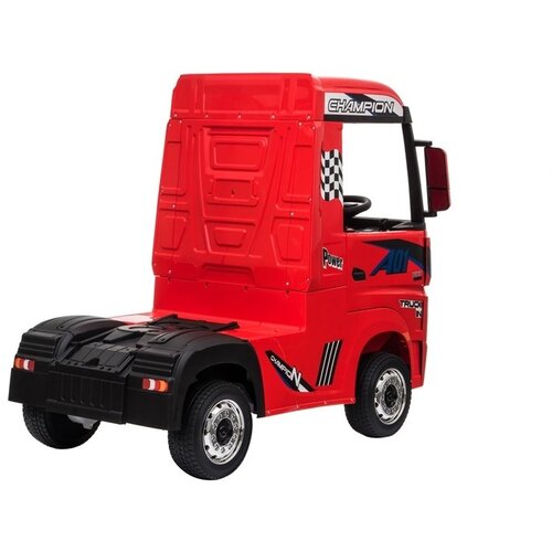 Lean Toys Otro&amp;scaron;ki tovornjak Mercedes Actros 4x4 2x12V Rdeča Slike