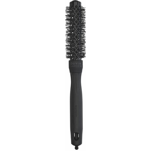 Olivia Garden Black Label SHINE Wavy Bristles okrogla krtača za lase premer 20 mm 1 kos Cene