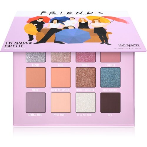 Mad Beauty Friends paleta sjenila za oči 12x2.5 g Cijene