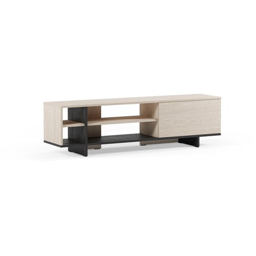 Marckeric Črna TV omarica 160x44x36 cm Cequoia &amp;ndash; Slike