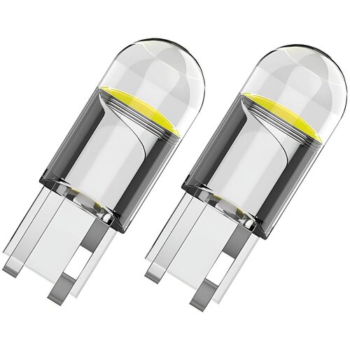  Auto 12v zamjenska led cob žarulja t10 w5w 2 komada 6500k Slike