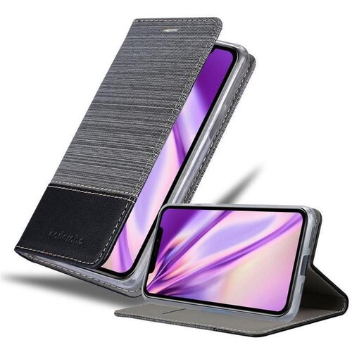 Cadorabo Ohi&amp;scaron;je, združljiv z Apple v sivi črni barvi - za&amp;scaron;čitni pokrov z magnetnim zapiranjem, stoječo funkcijo in režo za kartico, (20565351) Slike