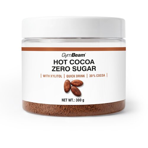 GymBeam Hot Cocoa zero sugar 300 g Cene