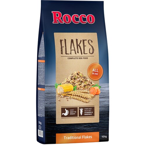 Rocco Flakes-polnovredna hrana - Varčno pakiranje: 2 x 10 kg Cene
