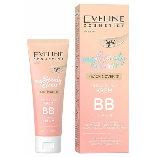 Eveline my beauty elixir peach cover 01 bb krema 30ml Cene