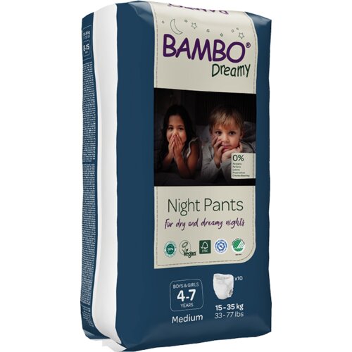 Bambo Dreamy Noćne gaćice univerzalne, 4-7 god, 15-35 kg Cene