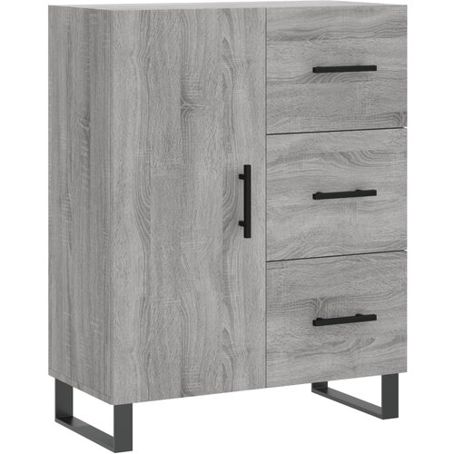 Maison Chic Komoda - Predalnik siva sonoma 69,5x34x90 cm inženirski les, (21717545) Cene