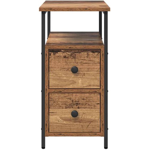  Noćni ormar Staro drvo 30 x 60 x 60 cm Konstruirano drvo Slike