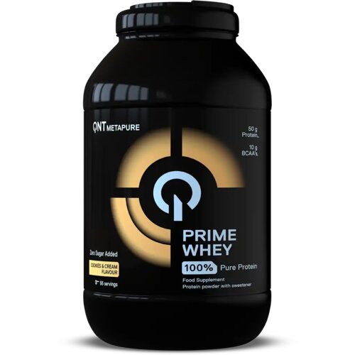 QNT prime whey protein &amp;ndash; proteinski prah sa whey izolatom - kolačići 908g Slike