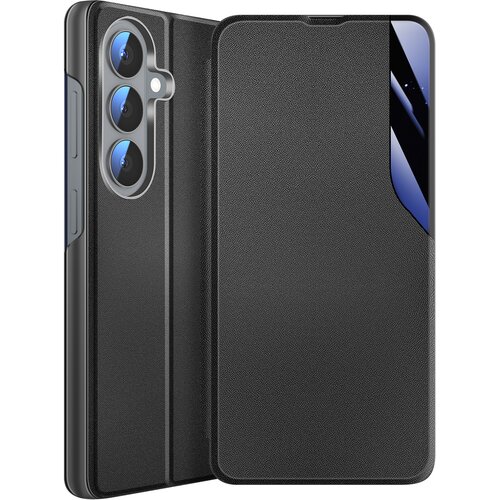 AVIZAR Preklopni etui za Galaxy S26 dvo-materilana zasnova s funkcijo stojala, Črna, (5000275522) Cene