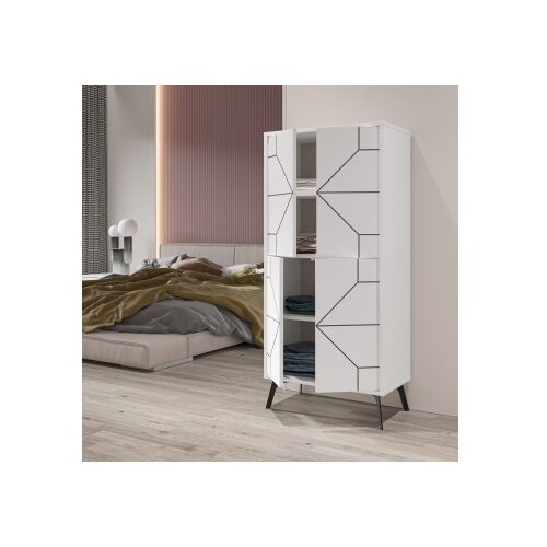 Hanah home komoda Dune 62,6x136x35,6cm bijela Slike