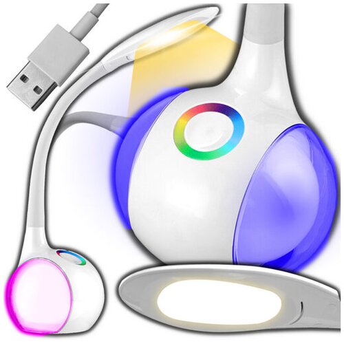 Dexxer velika LED 256 RGB stolna lampa USB touch Cijene