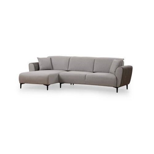Atelier Del Sofa Ugaona garnitura Aren, 145x43x206 cm, Siva Slike