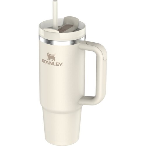 Stanley Quencher H2.O FlowState&amp;trade; Tumbler lonček iz nerjavečega jekla s slamico Cream 890 ml Slike