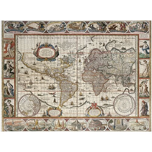 Ravensburger 2000 delna sestavljanka zemljevid sveta 166336 Cene