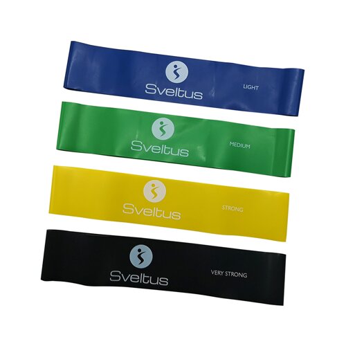 Sveltus Aerobic Latex Bands, 4 kosa, (20695649) Cene